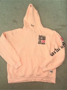 New Women’s Topsail Island Pink Graphic Hoodie